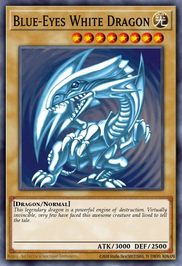 Blue-Eyes White Dragon, 1st Edition